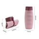 thumbnail image 4 of Termos para agua Plegable plegable de silicona de 580 ml, botella retráctil de viaje para acampar (rosa), 4 of 6
