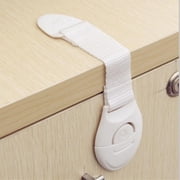 10 Pack Child Safety Cabinet Locks, Baby Proofing Refrigerator Locks, No Tools or Drilling, Strap Latches for Fridge, Cupboard, Drawers
