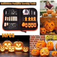 thumbnail image 2 of 14pcs Halloween Pumpkin Carving Tools with Light, 2 of 2