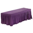 thumbnail image 1 of DOLITY Jupe de Table de Massage Européenne en Microfibre 190x70cm Foncé Foncé, 1 of 9