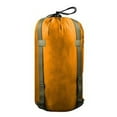 thumbnail image 1 of Nylon Compression Bag Camping Sleeping Bag Clothing Pouch Foldable Washable Orange, 1 of 6