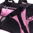 thumbnail image 2 of Bolsa de transporte para perros Mascotas portátiles Transpirable Bolso de viaje al aire libre (Rosa L) Sywqhk Libre de BPA, 2 of 8