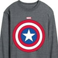 thumbnail image 3 of Marvel Captain America - Logo Shield - Men's Long Sleeve Graphic Tee, 3 of 5