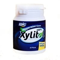 Epic Dental Peppermint Xylitol Sweetened Gum, 50