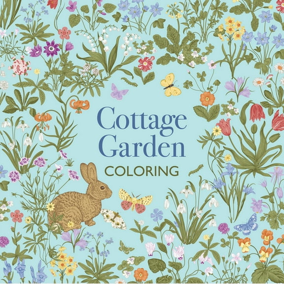 Keepsake Coloring Books Cottage Garden Coloring (Keepsake Coloring Books), (Paperback)