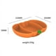 thumbnail image 5 of Plato de comida infantil con ventosa antideslizante, apto para bebés, con compartimentos separados para verduras., 5 of 6
