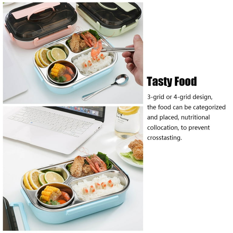 3/4/5Grids Lunch Box Bento Box Lunch Containers for Adult/Kid