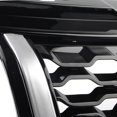 thumbnail image 7 of Front Grille Racing Grills For Land-Rover For Range-Rover Evoque 2010-2018 Black/Silver Car Upper Bumper Intake Hood Mesh Cover Grid, 7 of 7