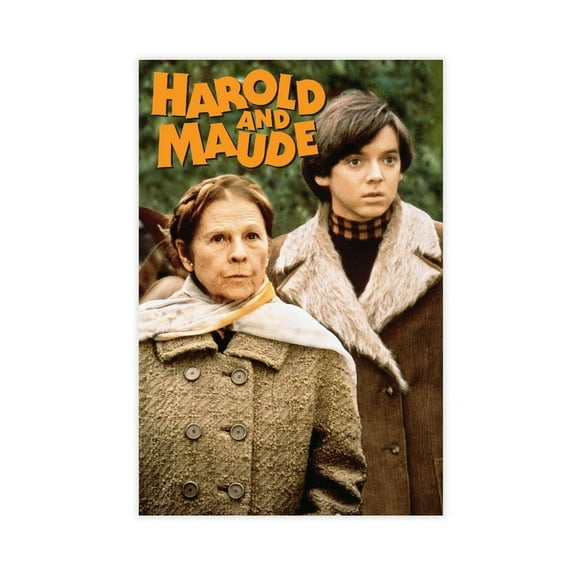 Harold And Maude 90s Old Movie Poster Art Classic 1 Canvas Poster Bedroom Decor Landscape Office Room Decor Gift