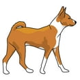 thumbnail image 2 of Basenji Decal | Indoor/Outdoor | Dog Lover Super Cute Sticker for SUV Windows, Dorm Rooms, Bedroom, Offices | SignMission personalized gift | 36", 2 of 2