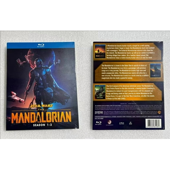 MANDALORIAN The Complete Seasons 1-3 (Blu-ray) 6Discs TV-Series BOX-SET Moive