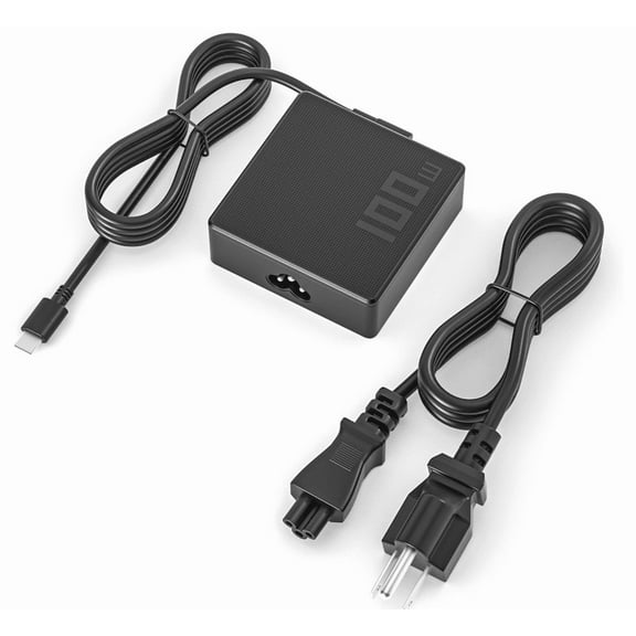 100W USB C Laptop Charger for Lenovo Yoga 7 7i 9 9i,ThinkBook15 16,Universal 100W AC Adapter for ROG Flow X13 Z13,Ally X,Asus ZenBook 14 14X,Dell Precision 5480 5680 3580,Fast Charger Power Supply