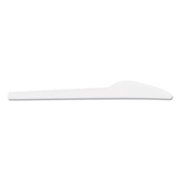 Naturehouse Compostable Cutlery, Plant Starch/Oil Knife, 6" Length, 100/Pack