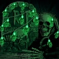 thumbnail image 6 of FL 30 LED Halloween String Lights, Cute Battery Operated Ghost String Lights Indoor  Fireplace Party Porch Room Halloween Decorations, 6 of 7