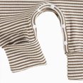thumbnail image 4 of CAUYDY Infant Boy Sleepers 3-6M 9-12M 18-24M Preemie Pajamas for Girl Newborn Long Sleeved Clothes Baby Fall Winter Jumpsuit Sizes 3-6 Months,Coffee, 4 of 6