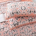 thumbnail image 6 of KASENTEX Soft Ikat Design Quilt Set, Pink Twin Set Bedding, 6 of 25