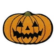 thumbnail image 2 of Wiicoznt Polyester Floor MatsHalloween Pumpkin Rugs Pumpkin Shaped Floor Mat Machines Washable Orange Mat Halloween Decorative For Living Bedroom Kitchen Decoration Bath, 2 of 6
