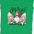 thumbnail image 4 of Inktastic Joy to the World Christmas Gnomes Boys or Girls Baby Bodysuit, 4 of 5