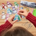 thumbnail image 2 of Llaveros Ferraycle con forma de muñeco de nieve con forma de diamante, 12 unidades, 2 of 6