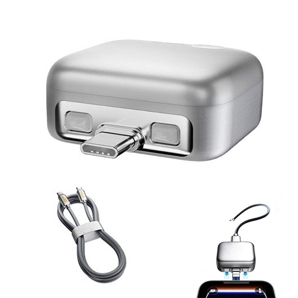 Stop Charge Smart Charger, 140W Auto Disconnect Charging Cable Protector, Full Charge Eject Device, Overcharge Protection Adapter for Phone Tablet USB Charging Cable