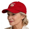 thumbnail image 3 of Roiihwy Basketball Mom Hat for Women Grandma, Red, 21.7"-23.6", Adjustable Cotton Mama Mother's Day Gifts Baseball Cap, 3 of 6