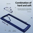 thumbnail image 5 of Tough Shield Snap-on Transparent Case for Samsung Galaxy S23 Ultra - Blue, 5 of 11