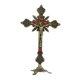 thumbnail image 2 of Crucifijo de cruz de mesa con escultura de soporte, estatua de cruz de Jesús de 10 pulgadas, crucifijo de pie, crucifijo de Jesús para estante,, 2 of 9