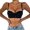 A-Black166, variant on Women's Bras Push Up Lace Underwire Bra Padded Smooth Convertible Spaghetti Straps Support Stylish Daily Wear Bras
