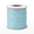 thumbnail image 1 of Dsseng 1 Rouleau Corde en Polyester Ciré Coréen Bleu Ciel Profond 1mm Environ 85 Yards Rouleau, 1 of 6