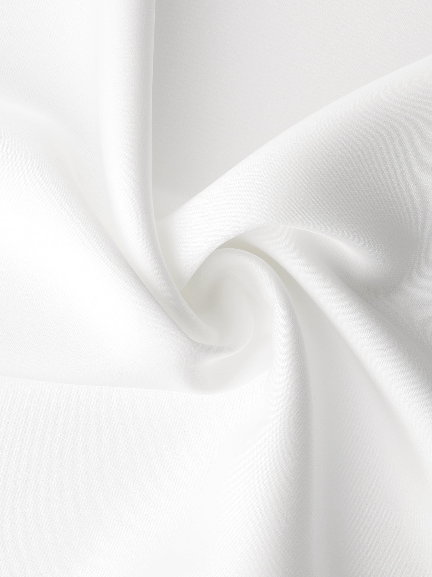 DARING DIVA Women's Satin Silky Hem Cowl Neck Sleeveless Midi Nightgown XS White