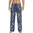 thumbnail image 2 of Kdxio Plant Print Men's Sleep Pajama Pant Lounge Pants with Pockets, 2 of 8