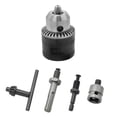 thumbnail image 4 of Juego De Mandril De Broca Juego de portabrocas manual de 10 mm Martillo eléctrico Taladro de impacto Llave Taladro manual de apriete automático Sywqhk Para estrenar, 4 of 9