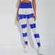 thumbnail image 4 of Gibobby Pantalon yoga mujer Leggings deportivos de yoga de cintura alta sin costuras con efecto tie dye para mujer Otoño Invierno(Azul,CH), 4 of 5