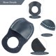 thumbnail image 3 of Thumb Guard for Wood Carving - Premium Full Grain Leather Finger Protector, Handmade Carpenter Carving Kit Accessory (Black), 3 of 5