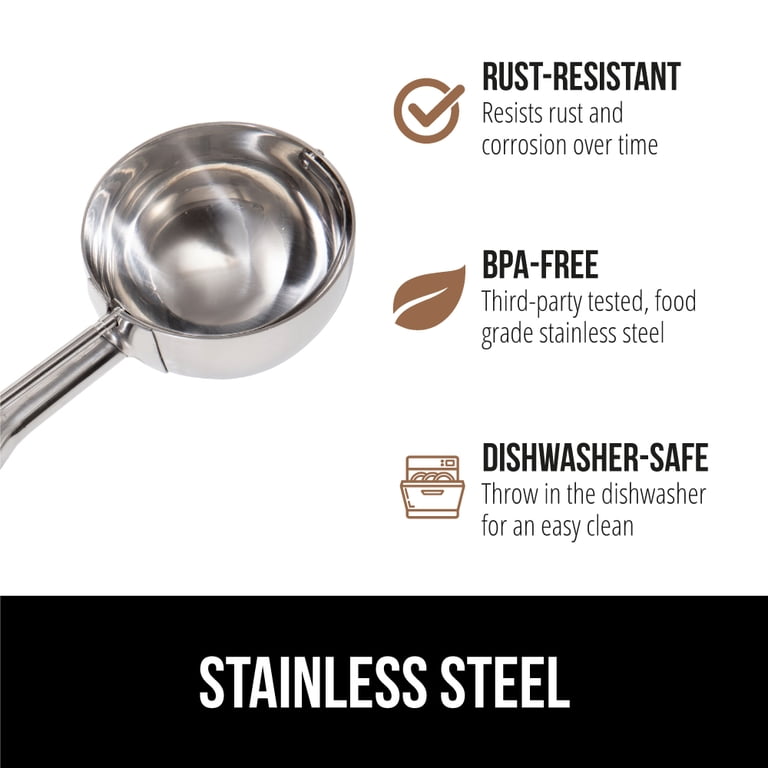 Gorilla Grip 2 Tsp Stainless Steel Cookie Scoop photo 4