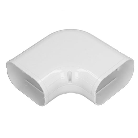 AC Line Cover, Flat Elbow Line Cover PVC Paintable Practical Sturdy For Mini Split Air Conditioner