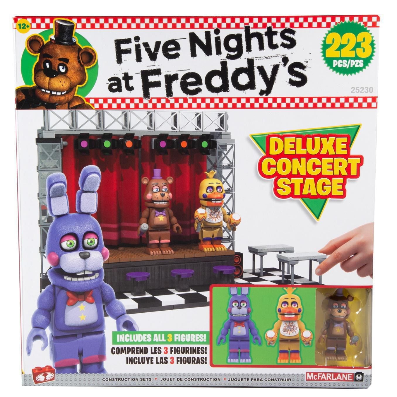 McFarlane - Five Nights at Freddy's - Ensemble de Construction Scene de Concert De Luxe