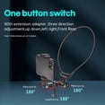 thumbnail image 4 of Cámara colgante de cuello Soporte para montura de cuello STARTRC POV con adaptador de cámara vertical/horizontal y deportivo compatible con GoPro 10/11/10/9/8/7 Insta360 Ace Pro DJI Os Cámaras de acci, 4 of 8