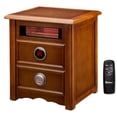 thumbnail image 1 of Dr. Heater 1500W Table de Chevet Électrique Cerise Chauffage Infrarouge avec Télécommande DR-999, 1 of 6
