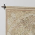 thumbnail image 3 of VIP Home &amp; Garden FF1044 48 in. The World Hanging Map Taupe, 3 of 5