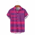 thumbnail image 4 of Cllios Men's Hawaiian Shirt Big and Tall Tropical Graphic Beach Tops Quick Dry Cuban Collared Short Sleeve T-shirts Casual Button Down Bowling Shirts S-4XL, 4 of 8