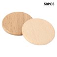 thumbnail image 3 of Beech Wood Round Chip,50Pcs Round Wooden Blank Round Wood Chip DIY Wood Chip True Excellence, 3 of 9
