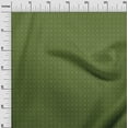 thumbnail image 2 of oneOone Polyester Lycra Forest Green Fabric Geometric Block Sewing Material Print Fabric By The Yard 56 Inch Wide, 2 of 4