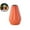 Orange, variant on VQPeo Simple Plastic Vase, Tabletop Decorative Flower Vases, Modern Home Decoration Plastic Vase Flower Vase for Home Office Wedding Decor