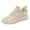 Beige, variant on HTHLVMD Fashion Daily Running Sneakers, Womens Slip On Running Sneakers Tennis Non Slip Walking Gym Workout Athletic Comfortable Lightweight Fashion Sport Casual Shoes, Beige 7