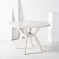 thumbnail image 4 of Safavieh  Couture Luis Round Wood Dining Table. Espresso 47.5" W x 47.5" L x 30" H Espresso Finish, 4 of 5