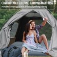 thumbnail image 5 of SUGIFT Self Inflating Sleeping Pad for Camping, 3.2'' Thick Memory Foam Camping Mat with Pillow & Electric Pump, for 4-Season Travel, Gray, 5 of 7