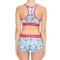 thumbnail image 3 of Peanuts Snoopy Christmas Women's Comfort Stretch Scoop Bra and Boyshort Panties Set Sizes S to XL, 3 of 4