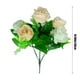 thumbnail image 3 of Ramo De Rosas Artificiales, Flores De Simulación, Decoración Para El Hogar, Arreglo Floral Artificial, Centro De Mesa Para Sala De Estar, Comedor, Decoración Del Hogar, 3 of 8