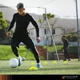thumbnail image 5 of Equipo de entrenamiento de fútbol para niños, kit de fútbol con conos de fútbol para entrenamiento de fútbol, escalera de agilidad, escalera de fútbol, juego de escalera de velocidad para rugby, tenis, entrenamiento de baloncesto, práctica de ejercicio Kuyhfg Sin marca, 5 of 5